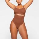 Everyday Sculpt High-Waisted Thong | Bronze