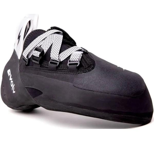 Evolv Phantom Climbing Shoe, Black / White