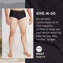 ExOfficio Men's Give-N-Go Brief,Black,XX-Large