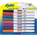 Expo Low Odor Dry Erase Markers Ultra-fine Tip Assorted Colors 8 Pack