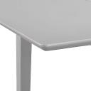 Extendable Dining Table (80-120)x80x74 cm MDF - Grey