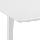 Extendable Dining Table (80-120)x80x74 cm MDF - Grey