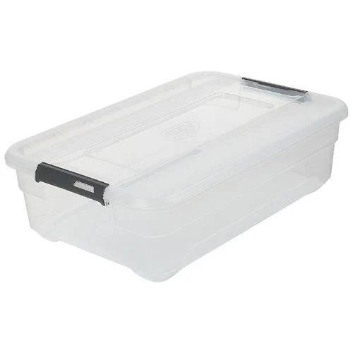 Ezy Storage Solutions Plus Storage Box 26.5L Clear