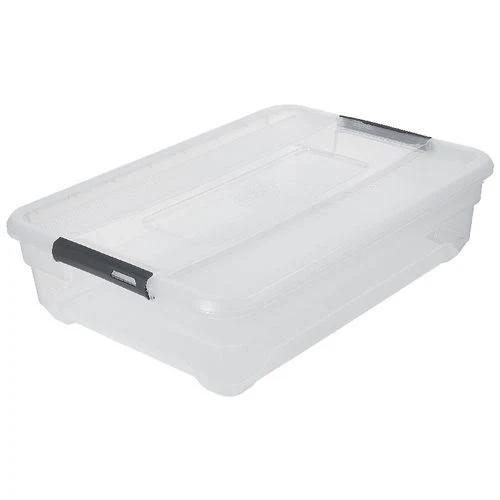 Ezy Storage Solutions Plus Storage Box 38L Clear
