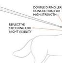 EzyDog Double Up Collar, Large / Grey