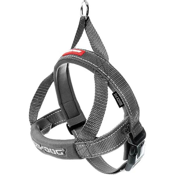 EzyDog Quick-Fit Harness, S / Grey