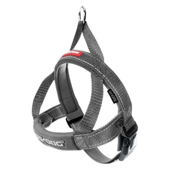 EzyDog Quick-Fit Harness, XS / Grey