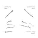 EzyDog Vario 4 Dog Lead Grey*