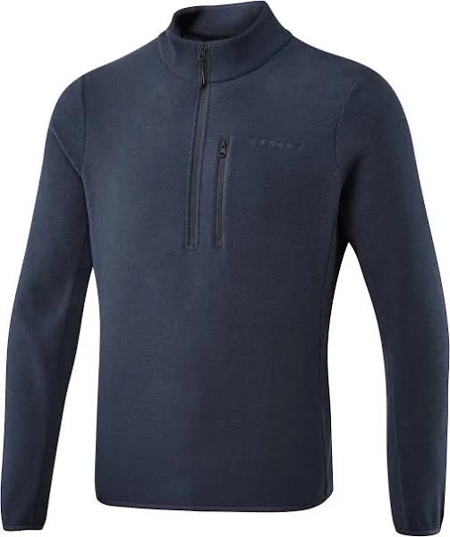 Föhn Trail Quarter Zip Recycled Fleece - Mood Indigo