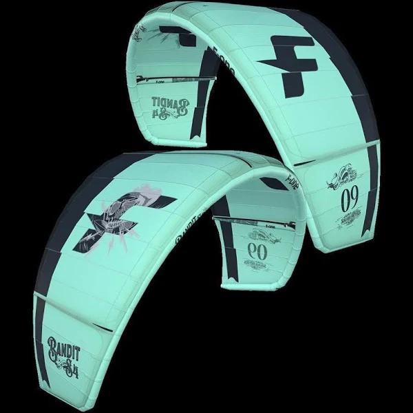 F-One Bandit S4 2023 Kite Wave 7m: Mint / Onyx