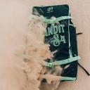 F-One Bandit S4 2023 Kite Wave 9m: Flame / Mint