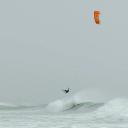 F-One Bandit S4 2023 Kite Wave 9m: Flame / Mint