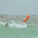 F-One Bandit S4 2023 Kite Wave 9m: Flame / Mint