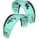 F-One Bandit S4 2023 Kite Wave 9m: Flame / Mint