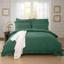 Fabric Fantastic Diamond Pintuck Super King Size Quilt/Doona/Duvet Cover Set - Teal