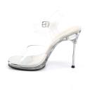 Fabulicious CHIC-08 Clear Size 8