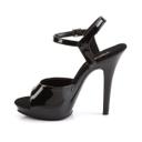 Fabulicious LIP-109 Black/Black Size 12