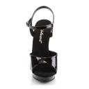 Fabulicious LIP-109 Black/Black Size 12