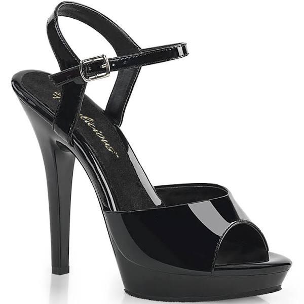 Fabulicious LIP-109 Black/Black Size 12