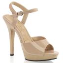 Fabulicious LIP-109 Black/Black Size 7