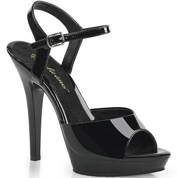 Fabulicious LIP-109 Black/Black Size 7