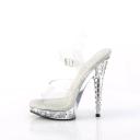 Fabulicious SULTRY-608SDT Clear/Clear Size 7