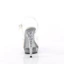Fabulicious SULTRY-608SDT Clear/Clear Size 9