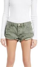 Faded Khaki Cadet Bandits Low Waist Short