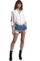 Faded Khaki Cadet Bandits Low Waist Short