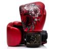 Fairtex Golden Jubilee Metallic Red Boxing Gloves