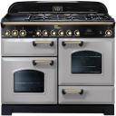 Falcon Classic Deluxe 90cm Dual Fuel Cooker - Racing Green and Chrome