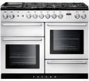 Falcon Classic Deluxe 90cm Dual Fuel Cooker - Racing Green and Chrome