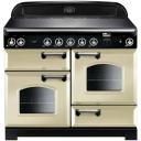 Falcon Classic Deluxe 90cm Dual Fuel Cooker - Racing Green and Chrome