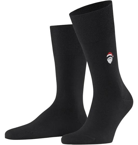 Falke Black Airport Santa Claus Socks