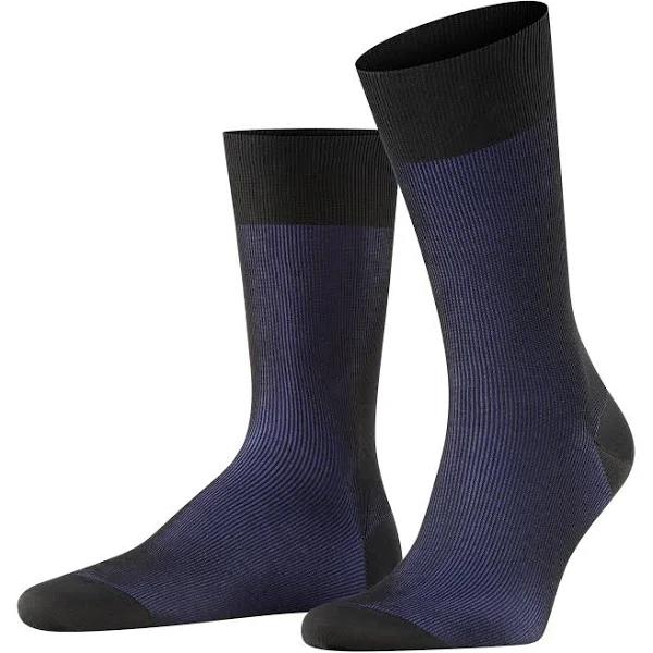 Falke Black Fine Shadow Socks