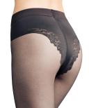Falke Black Shape 20 Denier Transparent Shaping Top Matte Tights