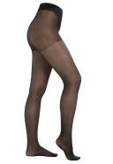 Falke Black Vitalize 20 Denier Transparent Leg Vitalizer Matte Tights