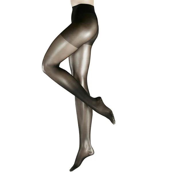 Falke Black Vitalize 20 Denier Transparent Leg Vitalizer Matte Tights