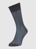 Falke Blue Fine Shadow Socks