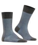 Falke Blue Fine Shadow Socks