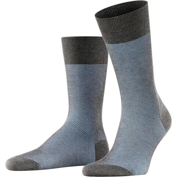 Falke Blue Fine Shadow Socks
