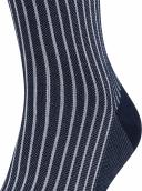Falke Blue Oxford Stripe Socks