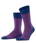 Falke Blue Oxford Stripe Socks
