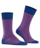 Falke Blue Oxford Stripe Socks