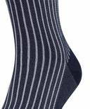 Falke Blue Oxford Stripe Socks