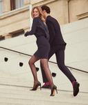 Falke Blue Oxford Stripe Socks