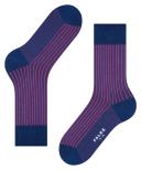 Falke Blue Oxford Stripe Socks
