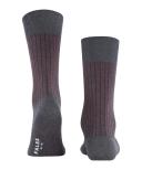 Falke Grey Oxford Stripe Socks