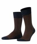 Falke Oxford Stripe Socks - Berry Pink Small