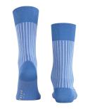 Falke Oxford Stripe Socks - Linen Blue Small